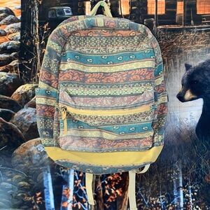 Western Indian print backpack good for kids and women a really cute backpack